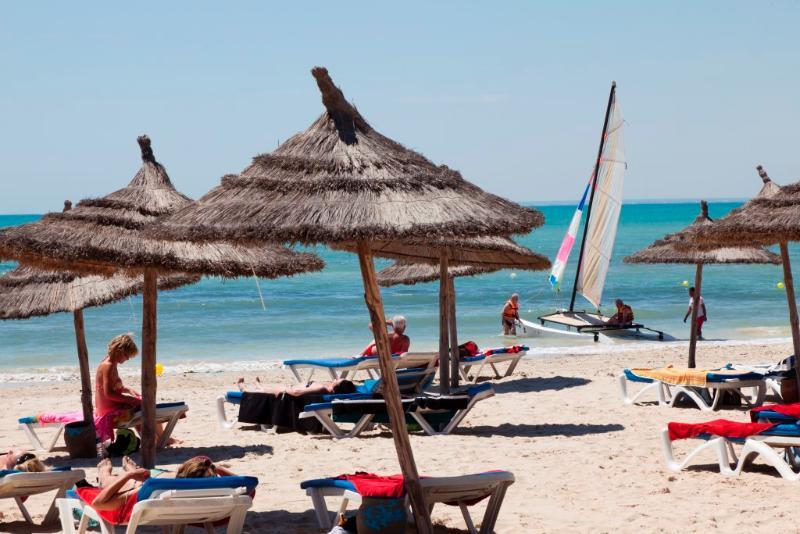 Golf Beach Hotel Aghīr Exterior foto
